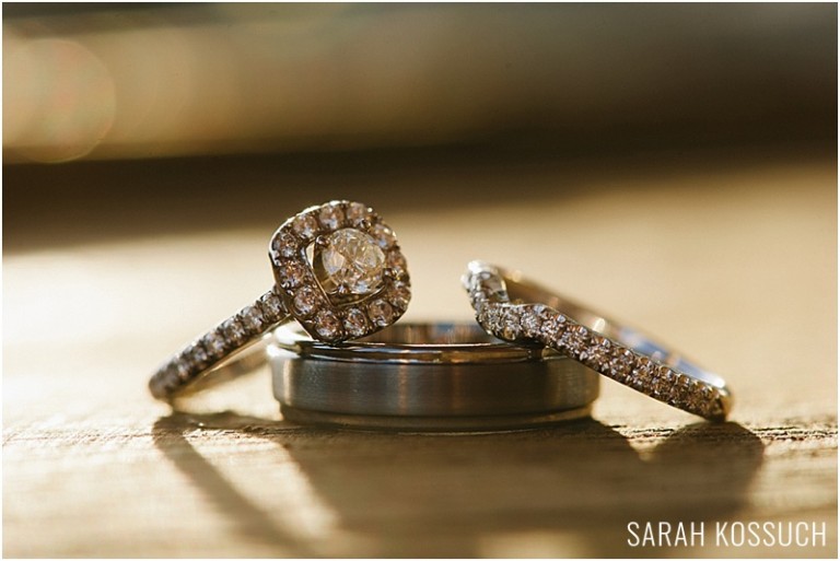 bride and groom rings