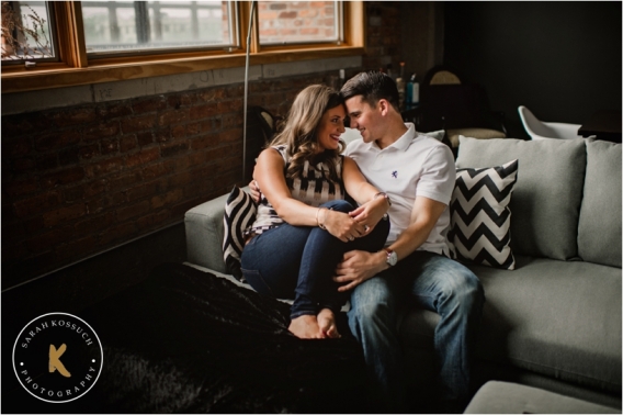 Detroit Loft Campius Martius and Wright Company Engagement Photography 0212pp w568 h378 | Sarah Kossuch Photography