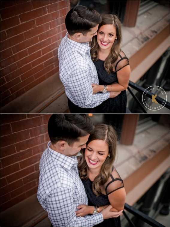 Detroit Loft Campius Martius and Wright Company Engagement Photography 0227 | Sarah Kossuch Photography