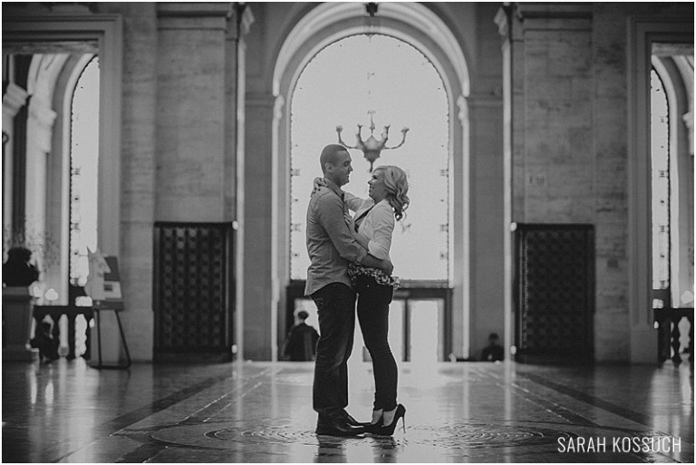 DIA Detroit Michigan Engagement Photography 0939 | Sarah Kossuch Photography