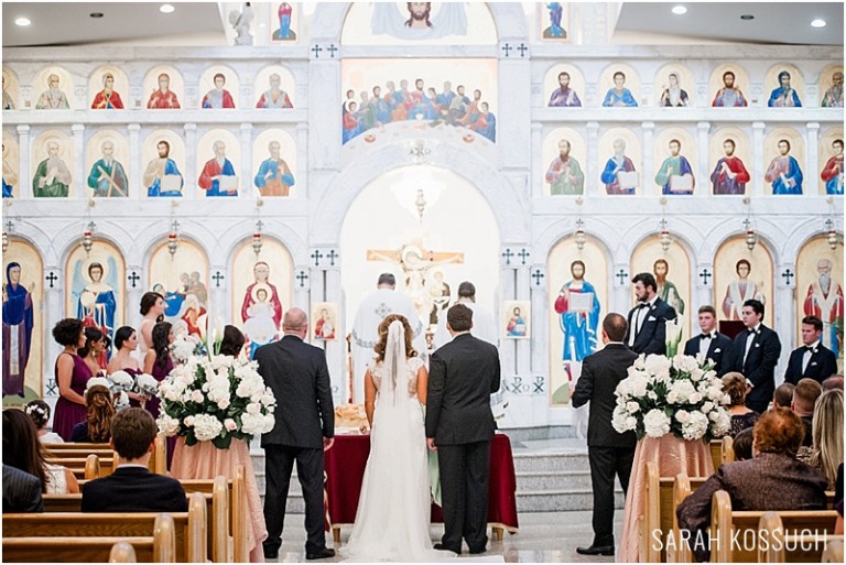 Macedonian Orthodox Church Sterling Heights Michigan Wedding 0827 | Sarah Kossuch Photography