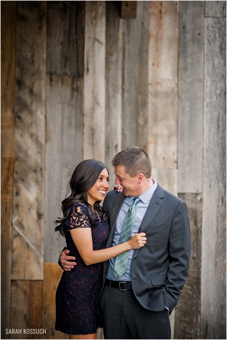 Z Lot Downtown Detroit Michigan Engagement Photography 0925 | Sarah Kossuch Photography