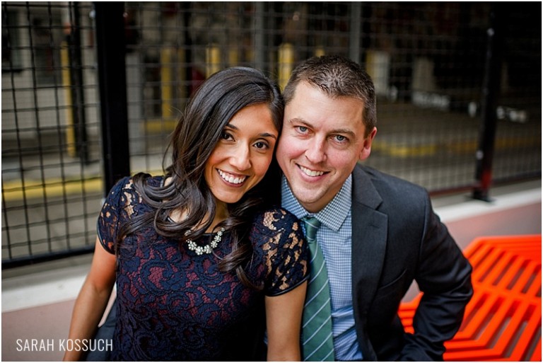 Z Lot Downtown Detroit Michigan Engagement Photography 0929 | Sarah Kossuch Photography