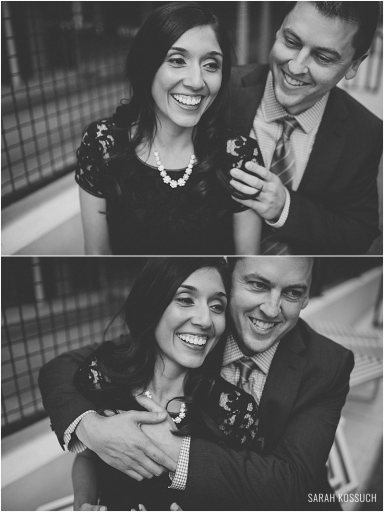 Z Lot Downtown Detroit Michigan Engagement Photography 0930 | Sarah Kossuch Photography