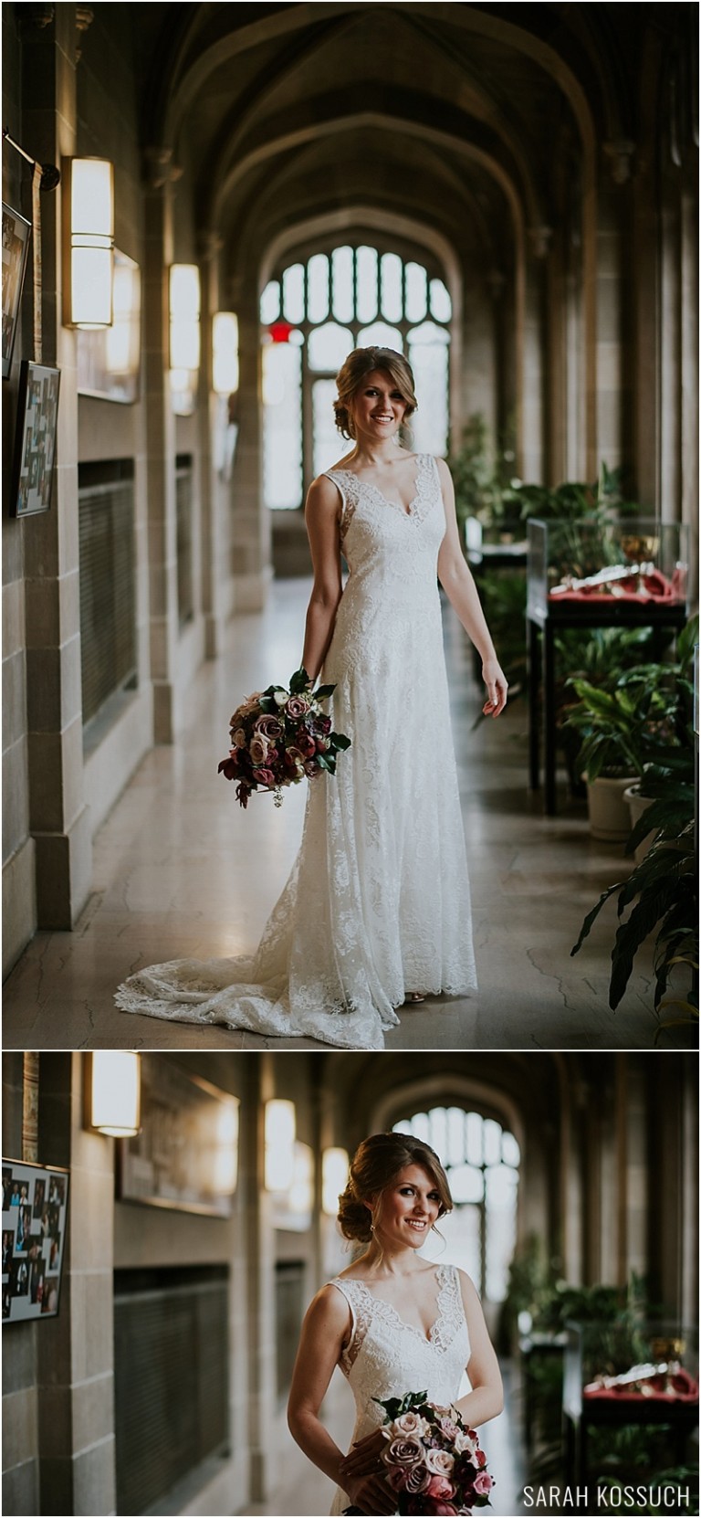 Lovett Hall at The Henry Ford Museum Michigan Wedding Photography 1075 | Sarah Kossuch Photography