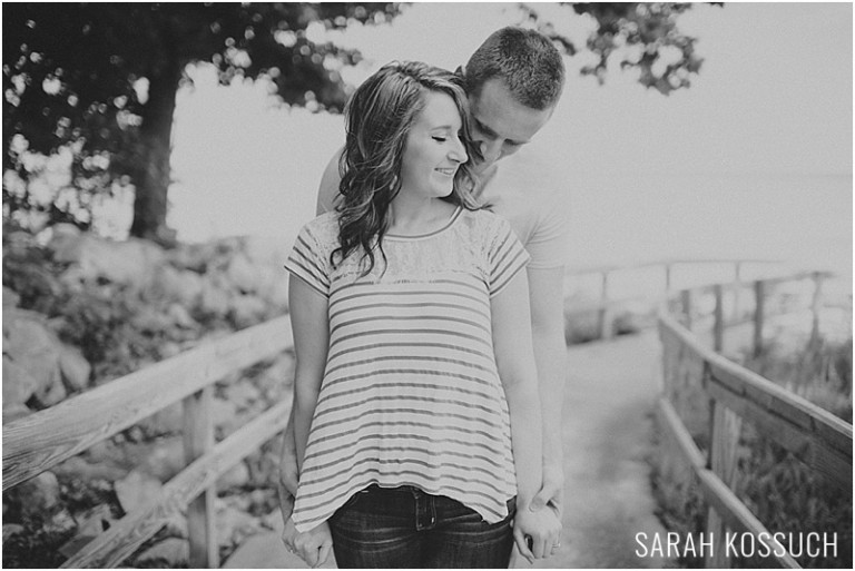 Port Huron Beach Engagement Photography 1125 | Sarah Kossuch Photography