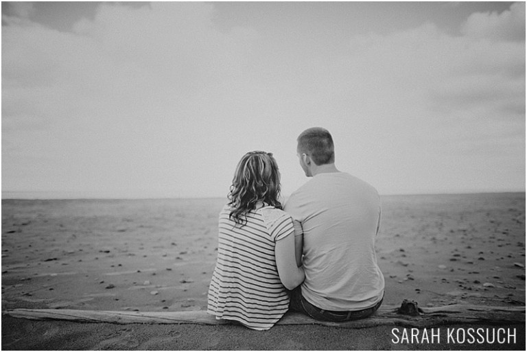 Port Huron Beach Engagement Photography 1126 | Sarah Kossuch