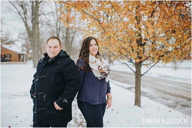 Royal Oak Michigan Engagement Photography 1165 | Sarah Kossuch Photography