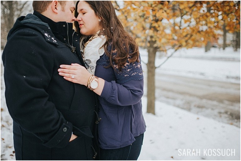 Royal Oak Michigan Engagement Photography 1166 | Sarah Kossuch Photography