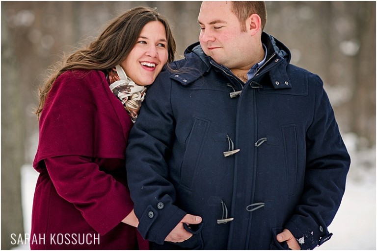 Royal Oak Michigan Engagement Photography 1170 | Sarah Kossuch Photography