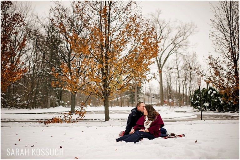 Royal Oak Michigan Engagement Photography 1171 | Sarah Kossuch Photography