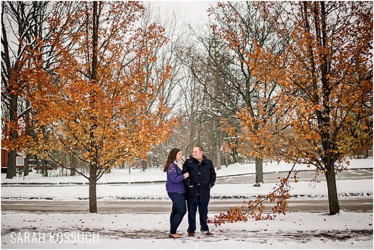 Royal Oak Michigan Engagement Photography 1172 | Sarah Kossuch Photography