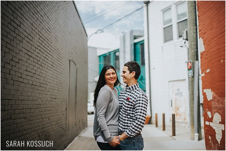 Commonwealth Cafe Downtown Birmingham Michigan Engagement Photography 1227 | Sarah Kossuch Photography