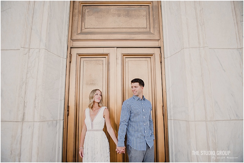 DIA Dequindre Cut Spring Engagement Photography 1244 | Sarah Kossuch Photography