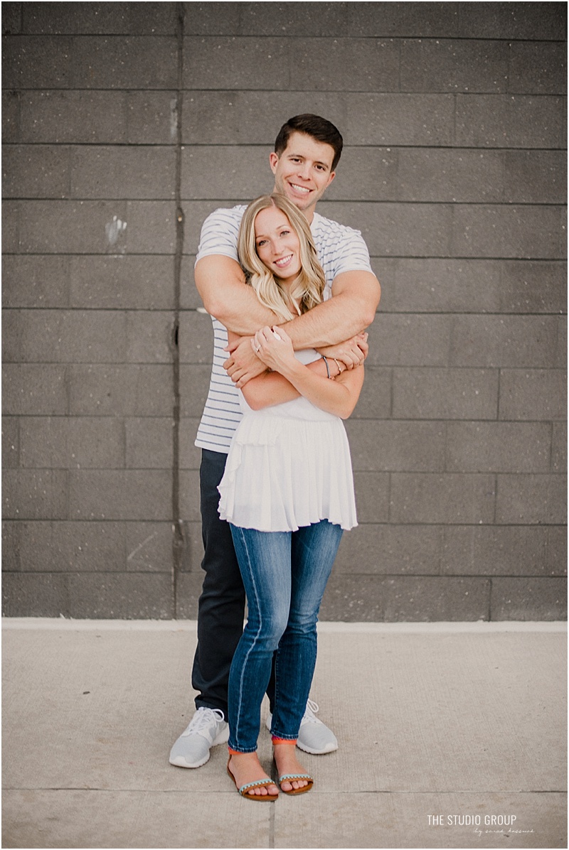 DIA Dequindre Cut Spring Engagement Photography 1250 | Sarah Kossuch