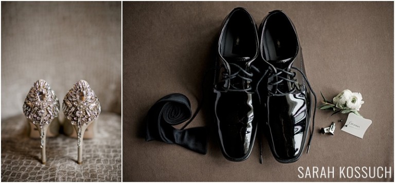 Groom and bride details, shoes