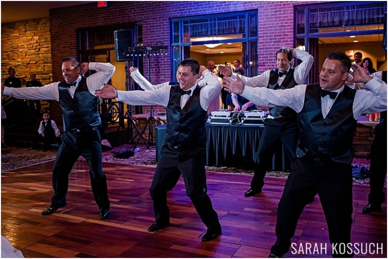 Groom special surprise dance at reception
