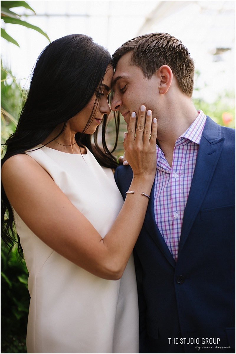 SDetroit Belle Isle Conservatory Michigan Engagement Photography 1391 | Sarah Kossuch Photography