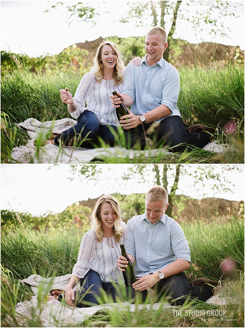 Washington Township Michigan Summer Engagement Session 1437 | Sarah Kossuch Photography