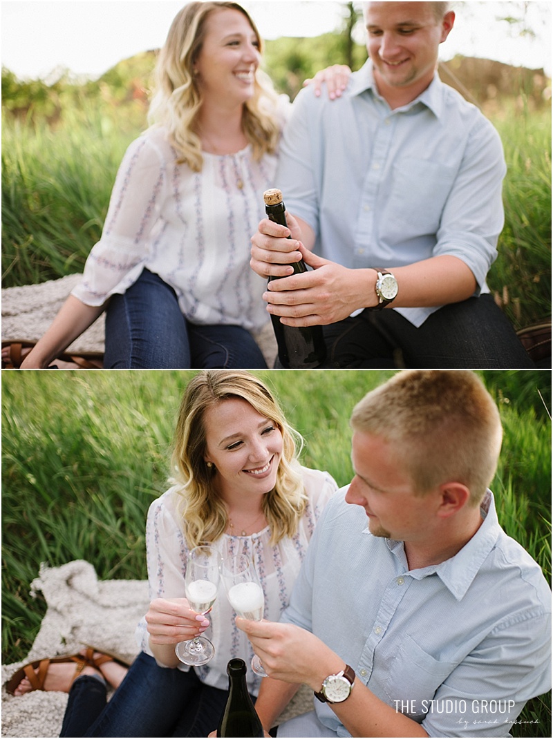 Washington Township Michigan Summer Engagement Session 1441 | Sarah Kossuch Photography