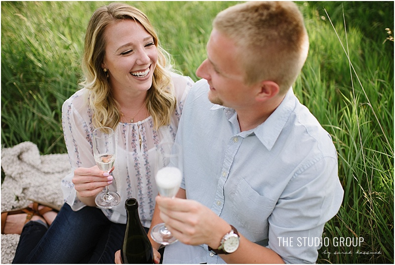 Washington Township Michigan Summer Engagement Session 1443 | Sarah Kossuch Photography