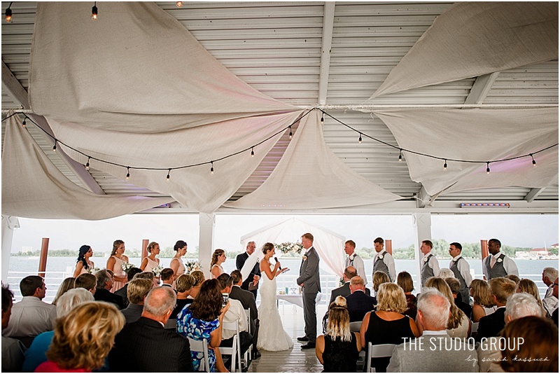Renaissance Center Detroit Roostertail Wedding 1556 | Sarah Kossuch Photography