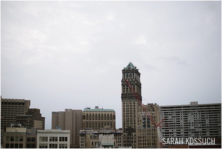 Downtown Detroit Engagement 1961 | Sarah Kossuch Photography