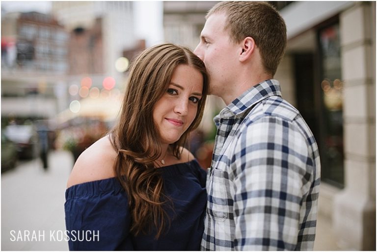 Downtown Detroit Engagement 1965 | Sarah Kossuch Photography