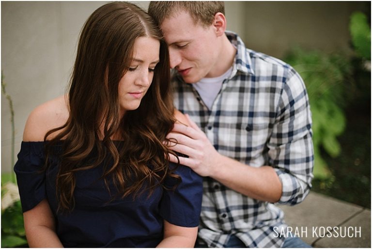 Downtown Detroit Engagement 1966 | Sarah Kossuch Photography