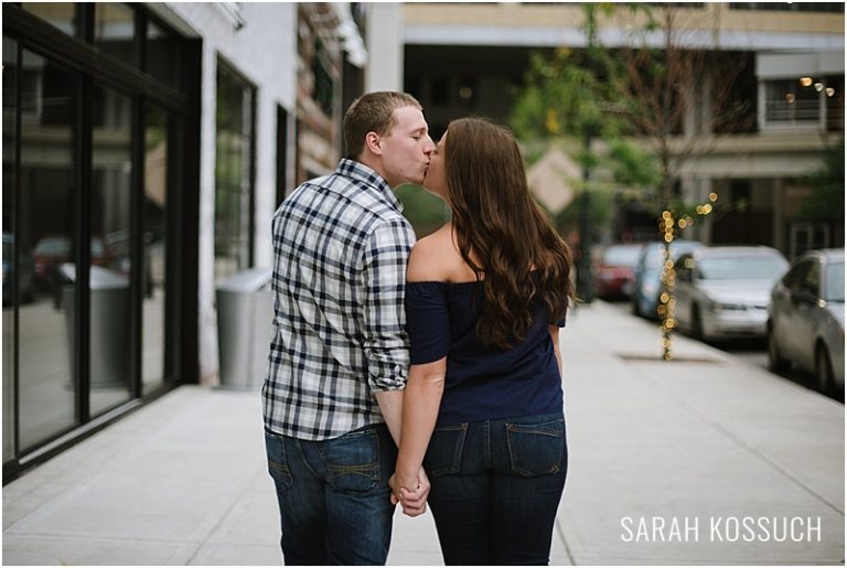 Downtown Detroit Engagement 1969 | Sarah Kossuch Photography