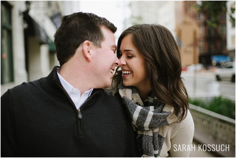 Downtown Detroit Engagement 2416 | Sarah Kossuch Photography