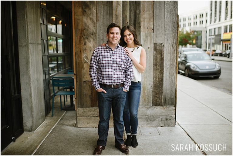 Downtown Detroit Engagement 2420 | Sarah Kossuch Photography
