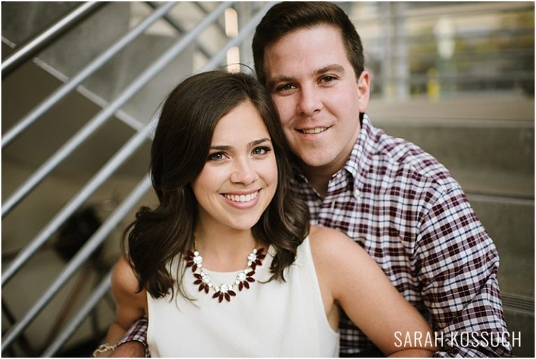Downtown Detroit Engagement 2422 | Sarah Kossuch Photography
