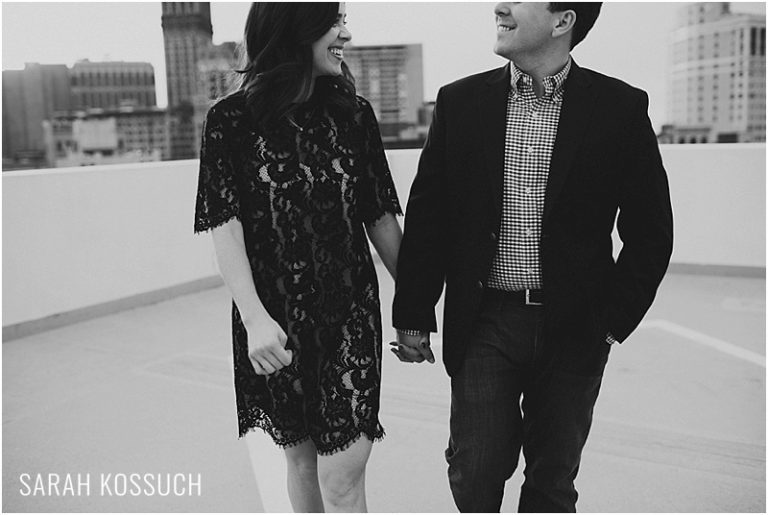 Downtown Detroit Engagement 2426 | Sarah Kossuch Photography