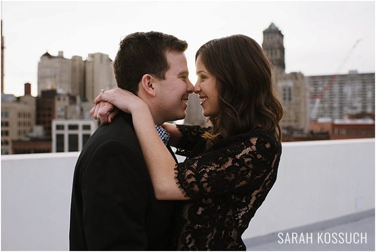 Downtown Detroit Engagement 2430 | Sarah Kossuch Photography