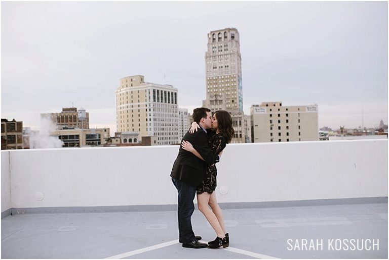 Downtown Detroit Engagement 2433 | Sarah Kossuch Photography