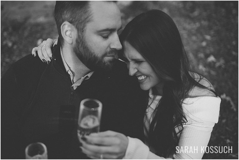 Yates Cider Mill Rochester MI Engagement 2303 | Sarah Kossuch Photography