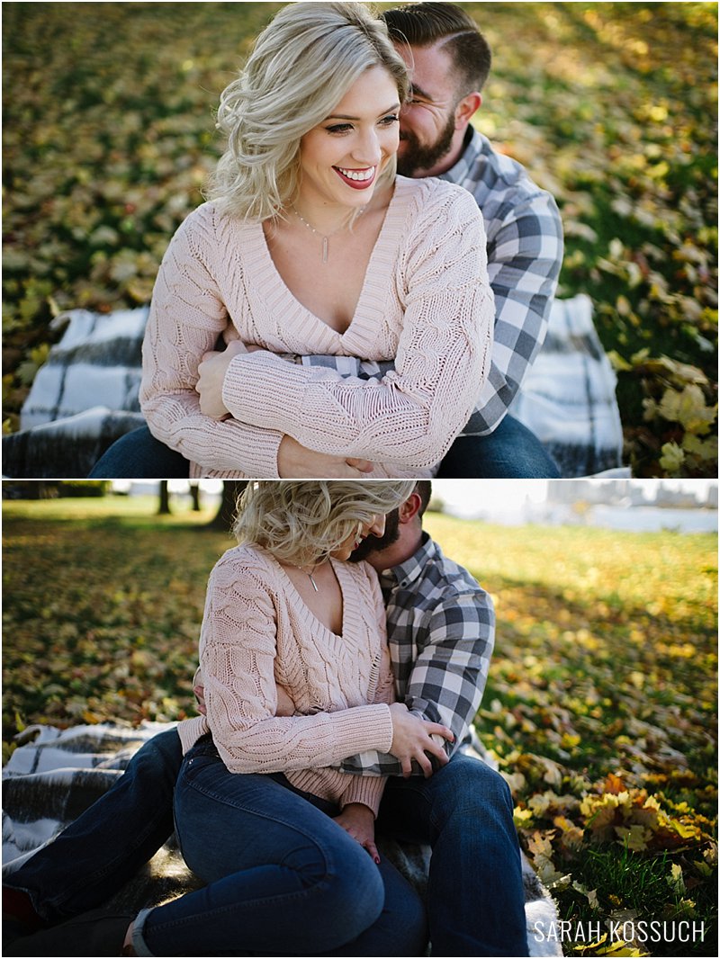 Belle Isle Fall Engagement 2632 | Sarah Kossuch Photography