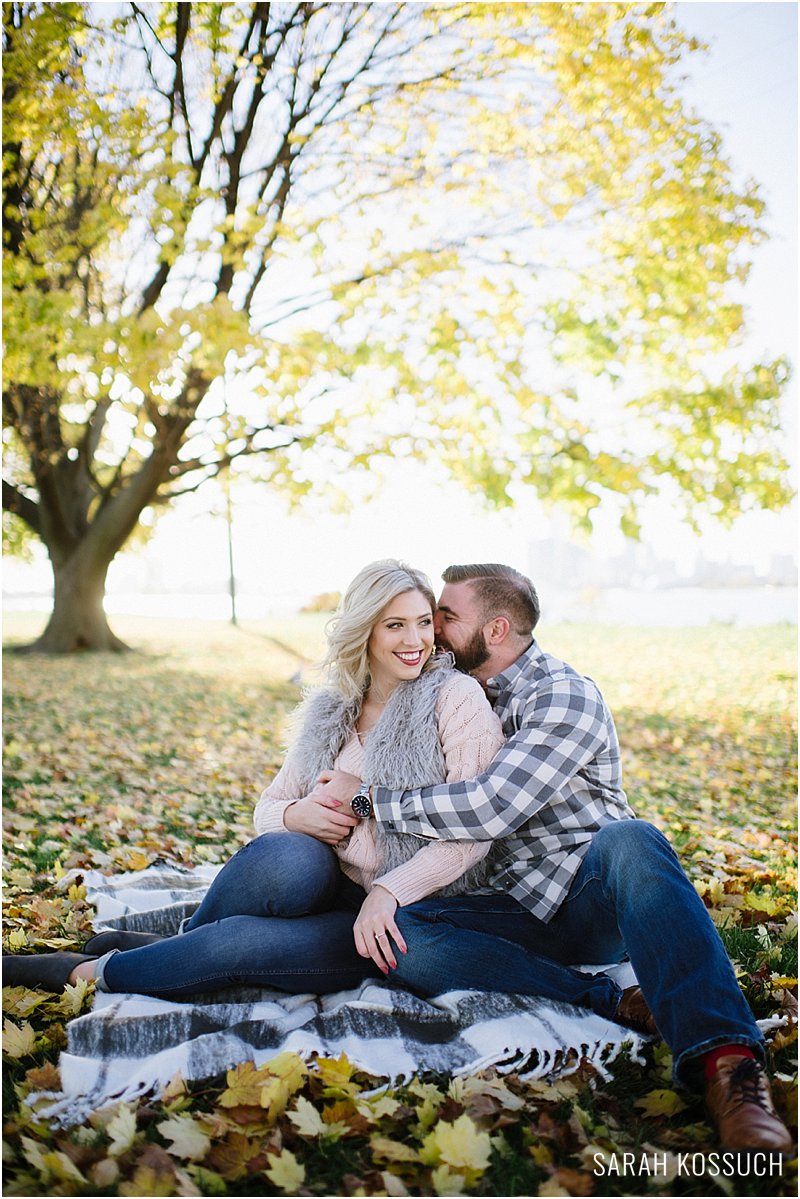 Belle Isle Fall Engagement 2633 | Sarah Kossuch Photography