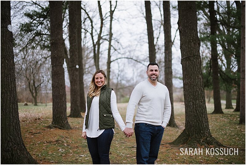 Downtown Rochester Winter Engagement 2691 | Sarah Kossuch Photography