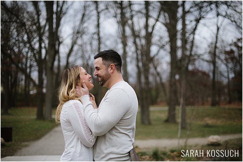 Downtown Rochester Winter Engagement 2701 | Sarah Kossuch Photography