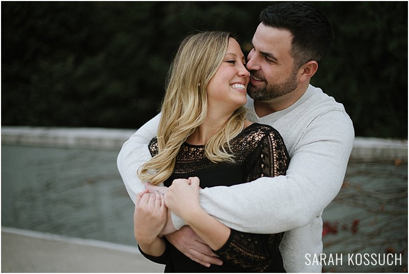 Downtown Rochester Winter Engagement 2702 | Sarah Kossuch Photography