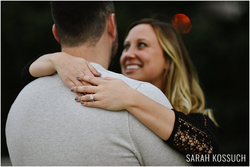 Downtown Rochester Winter Engagement 2704 | Sarah Kossuch Photography