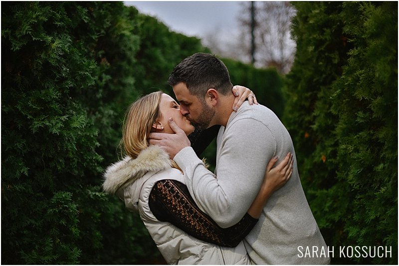 Downtown Rochester Winter Engagement 2705 | Sarah Kossuch Photography
