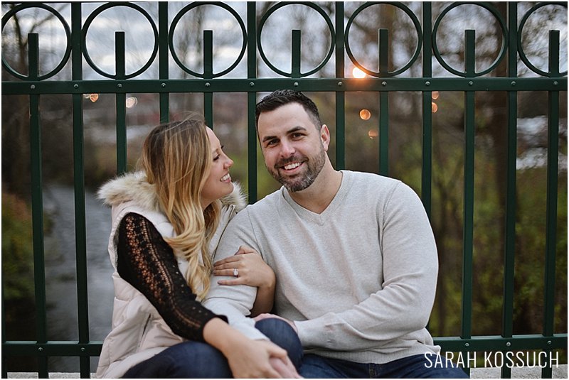 Downtown Rochester Winter Engagement 2706 | Sarah Kossuch Photography
