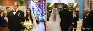 Bride walking down aisle, Authentic moments, True emotions, Spring Wedding, Detroit Yacht Club, Belle Isle, Detroit Wedding, Sarah Kossuch Photography