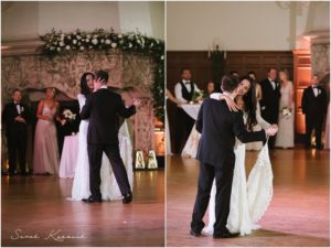Bride and Groom First Dance, Detroit Yacht Club Wedding, Belle Isle, Metro Detroit Wedding, The Knot Top Pick, Sarah Kossuch Photography