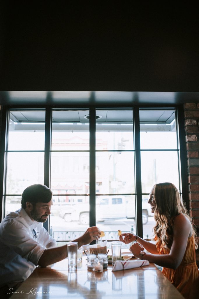 Downtown Rochester Michigan Engagement Photos 0647 | Sarah Kossuch Photography