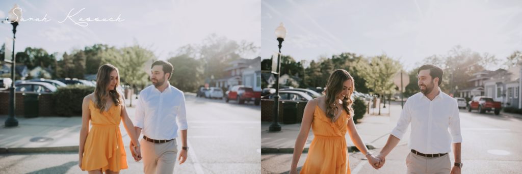 Downtown Rochester Michigan Engagement Photos 0652 | Sarah Kossuch Photography