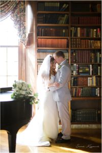 Bride and Groom, Library, Window Light, Grosse Pointe War Memorial, Grosse Pointe Wedding Photography, Grosse Pointe Memorial Wedding, Detroit Wedding Photographer, Documentary Wedding Photography, The Knot Top Pick, Sarah Kossuch Photography
